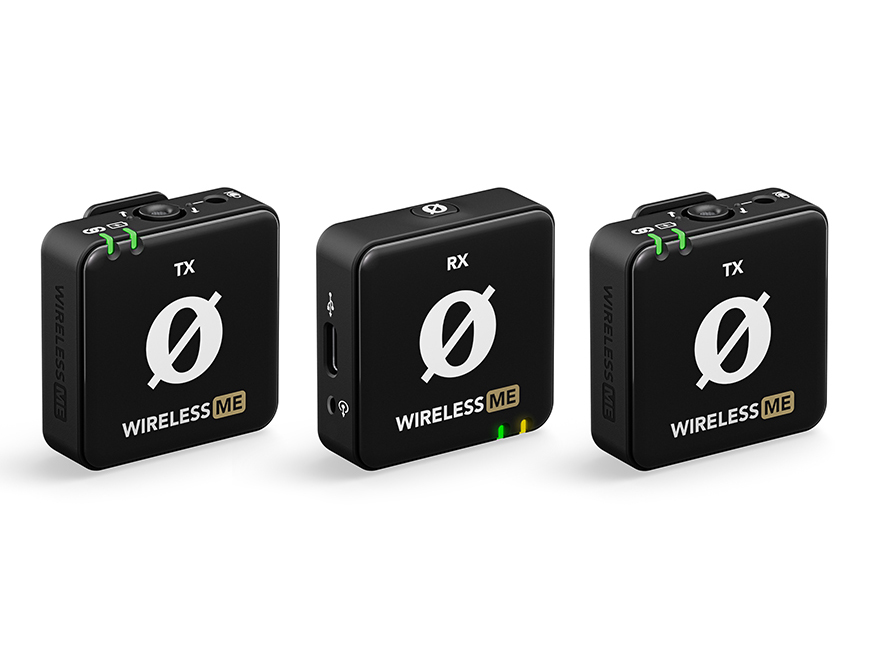 ワイヤレスマイク「RØDE Wireless ME」に送信機2台のデュアル