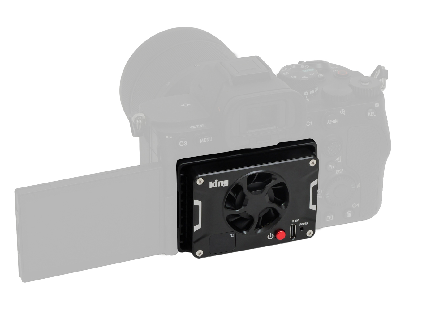 動画収録時の熱対策に…「King カメラクーラー」 - デジカメ Watch