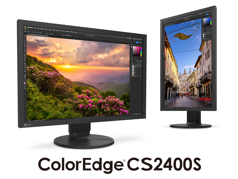 【ほぼ未使用】EIZO ColorEdge CS2400S + 純正遮光フード 厳選】本日のお買い得商品】ハードキャリブレーション対応