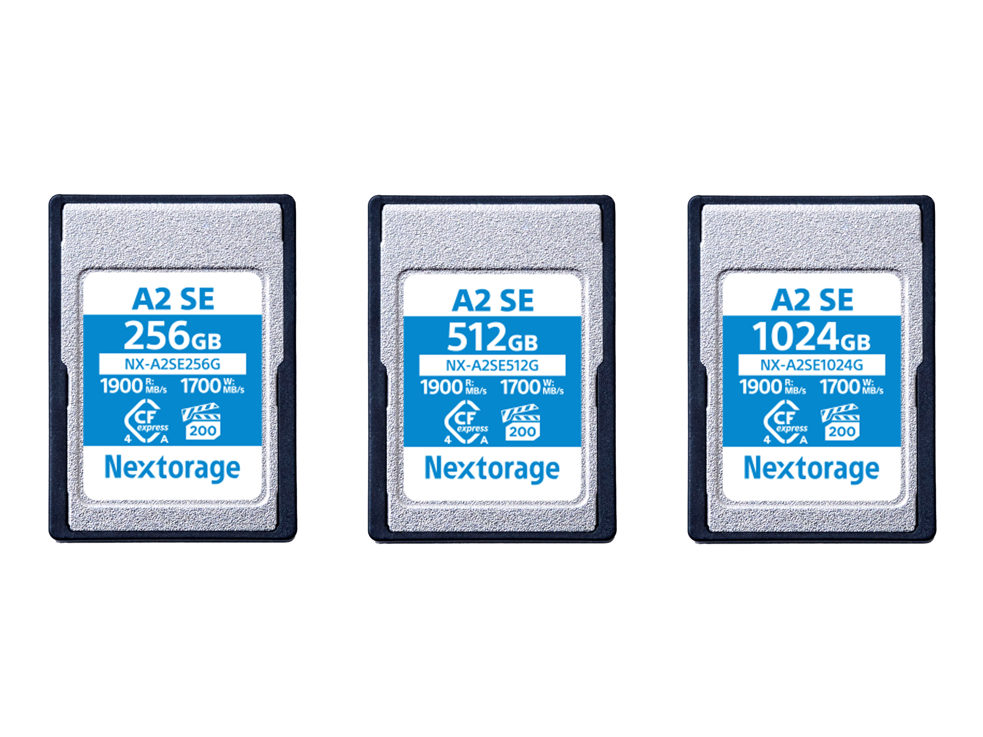 NextorageからCFexpress 4.0規格のType Aカード「NX-A2SE