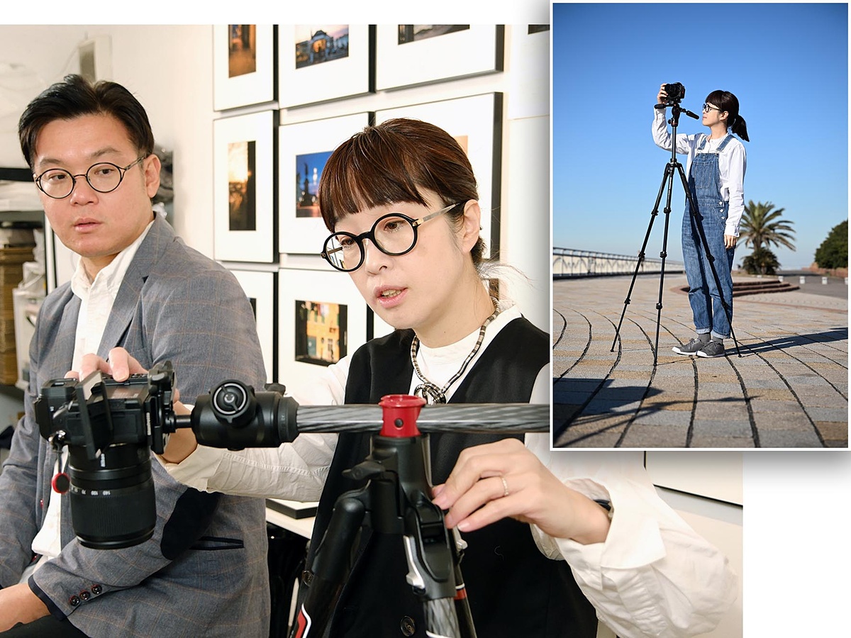 やっぱりトラベル三脚はいい！」写真家夫婦 上田家の2人による“三脚