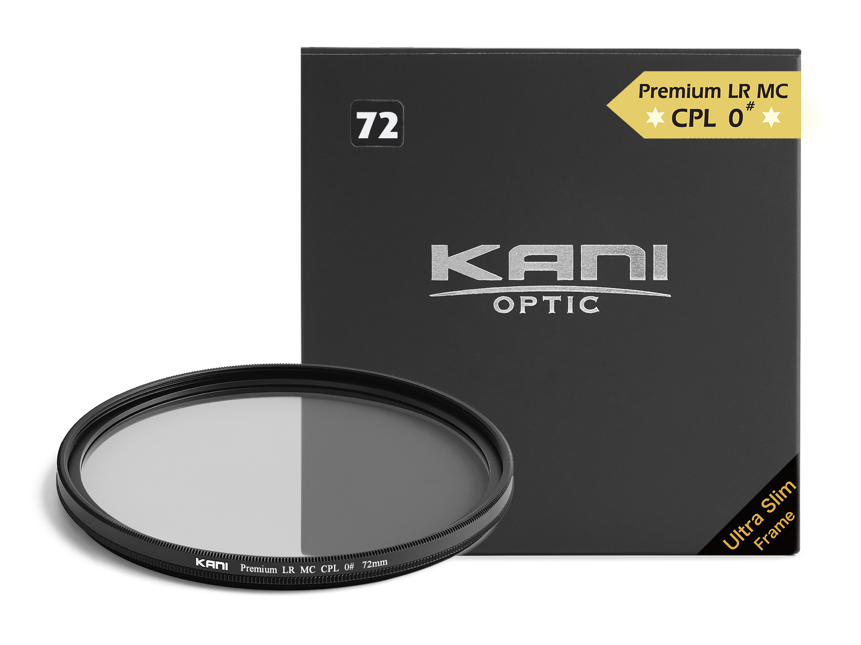 KANIのCPLフィルター「0#シリーズ」に72mm薄枠と67mm厚枠が追加