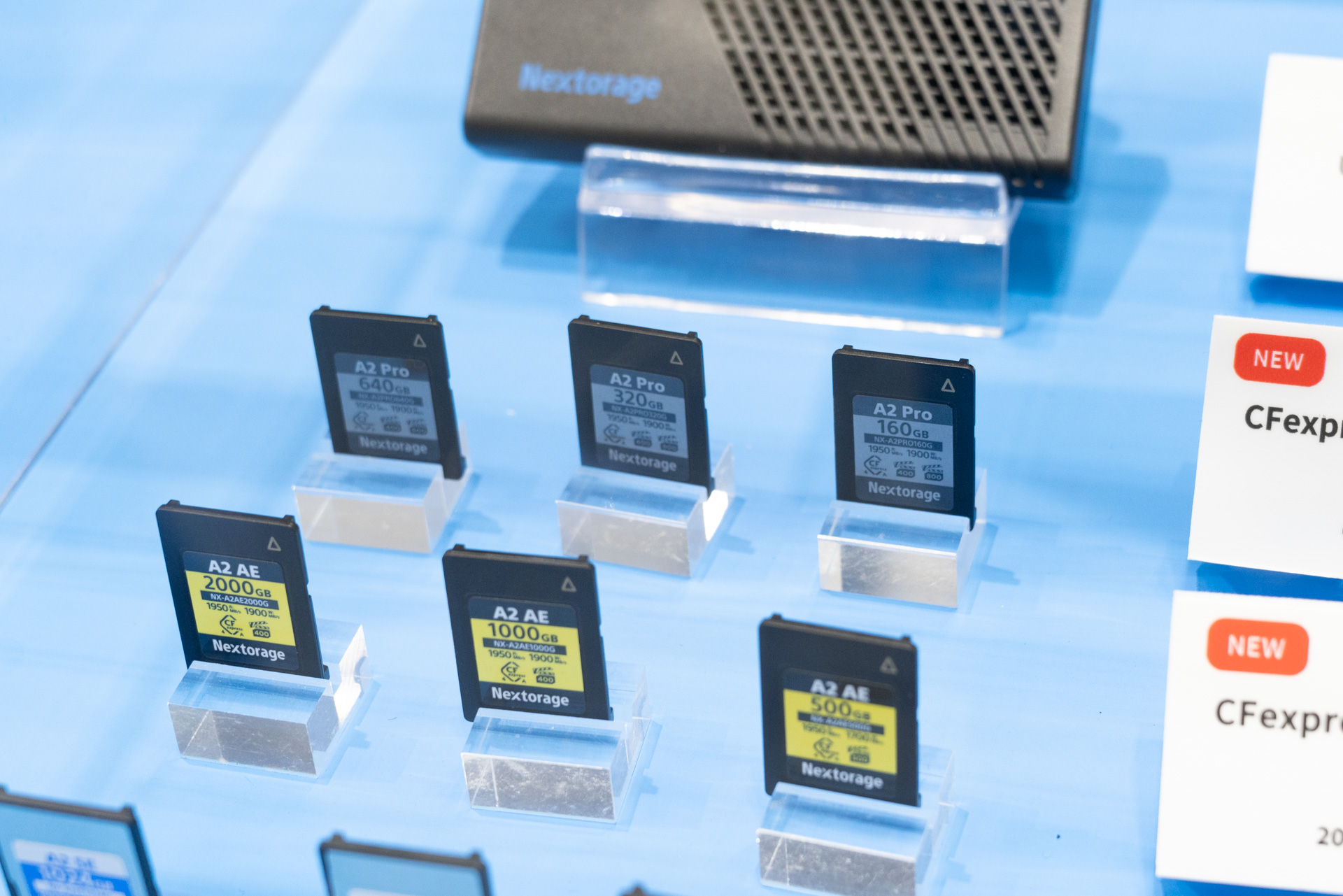 CP+2025】Nextorage、世界初「VPG800」を謳うCFexpress Type A