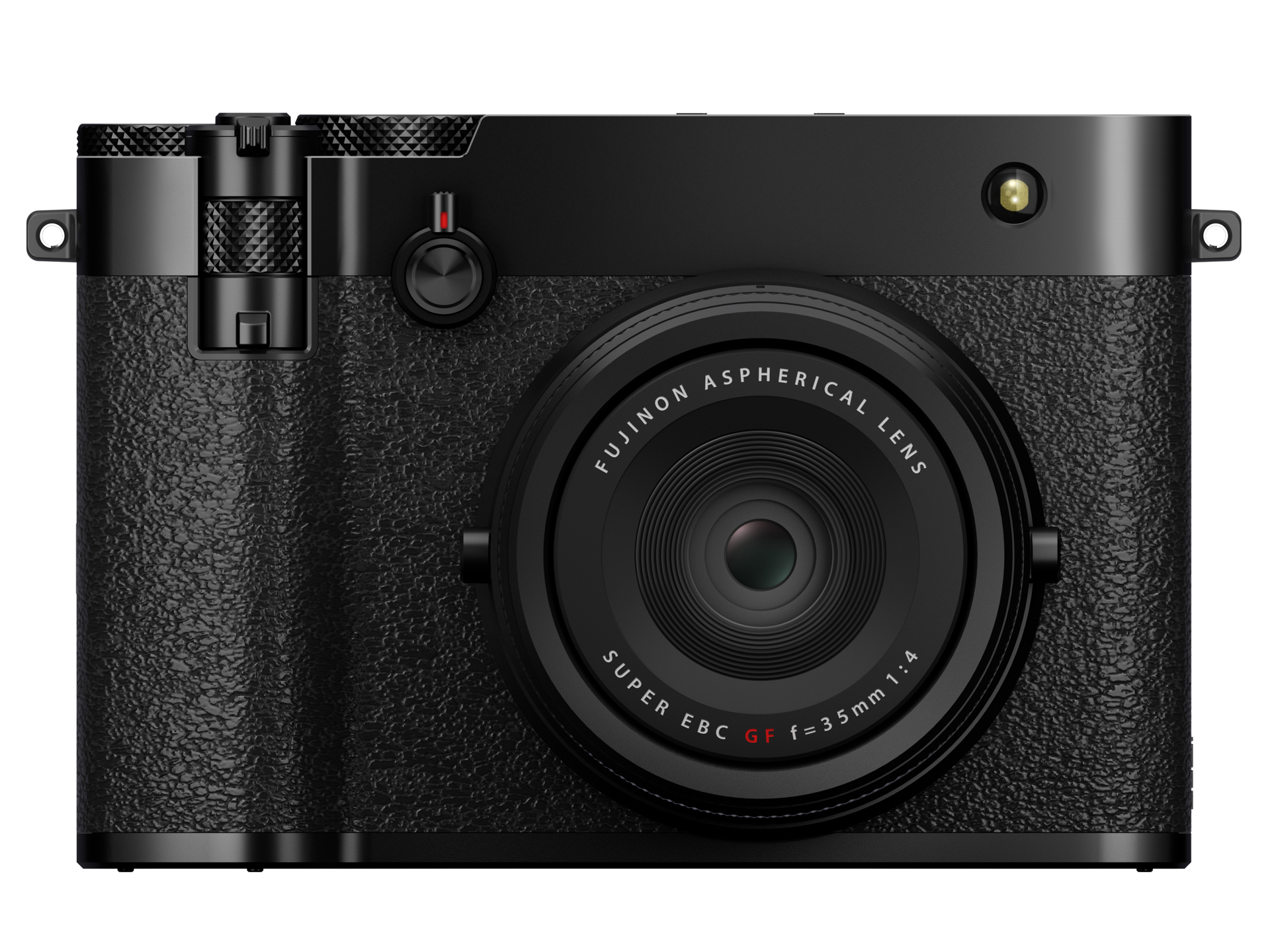シリーズ初のレンズ一体型カメラ「GFX100RF」。新開発の28mm相当