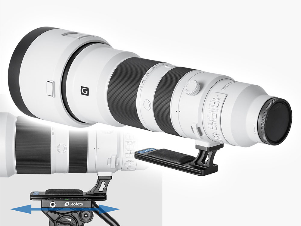 Leofoto、ソニー「FE 400-800mm」専用の交換三脚座 - デジカメ Watch