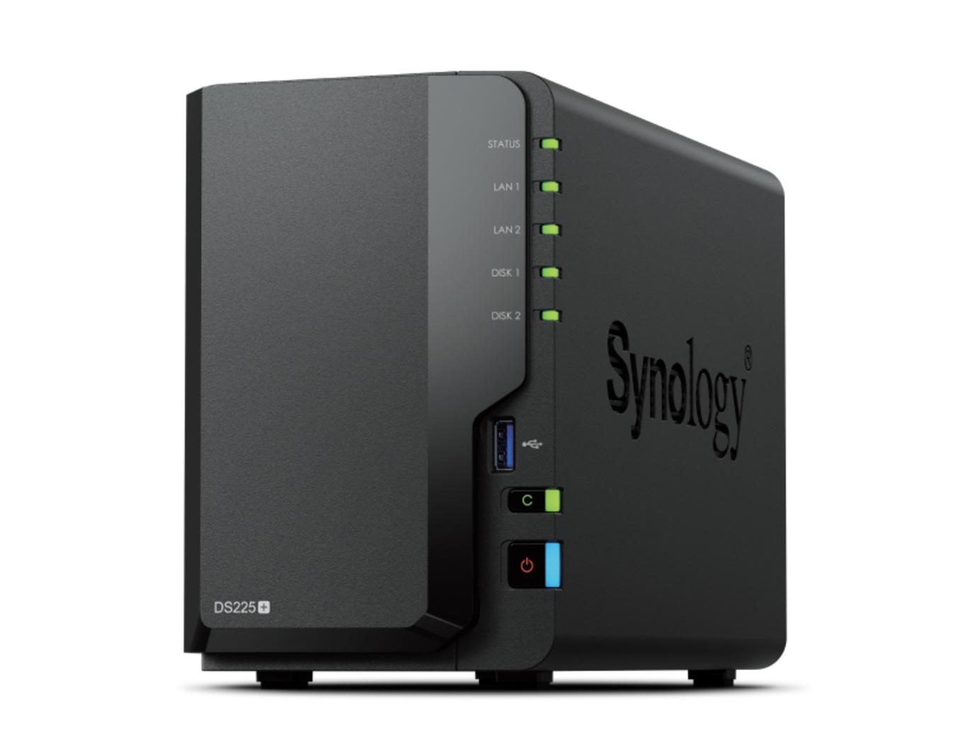 Synology、2.5GbE対応の2ベイNAS「DiskStation DS225+」 - デジカメ Watch
