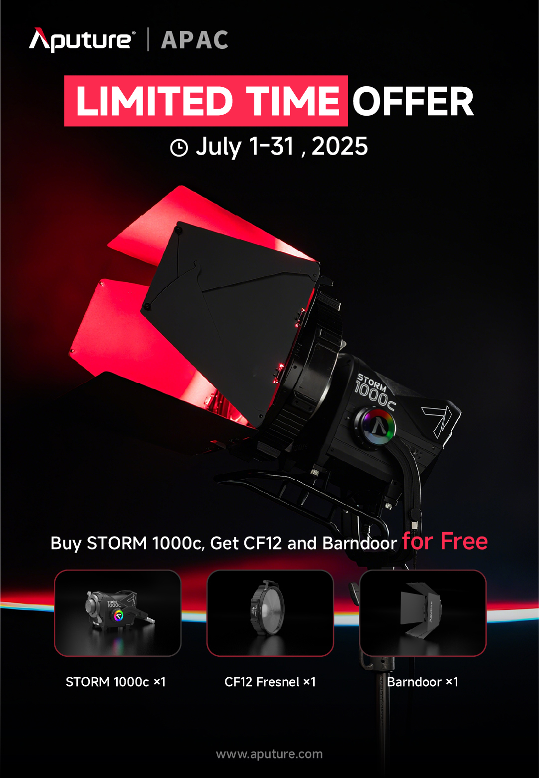 新品】Aputure CF12 フレネル レンズ + バーンドア Aputure(アプチャー