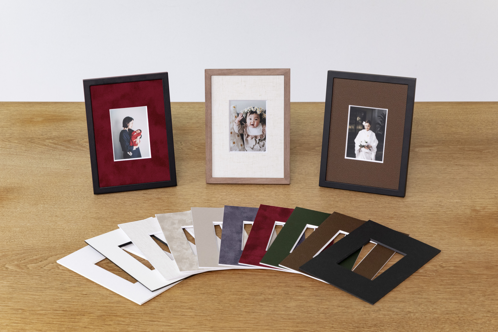 額入り写真プリント 20通りから選べる「写真額装サービス」、富士フイルムから - デジカメ