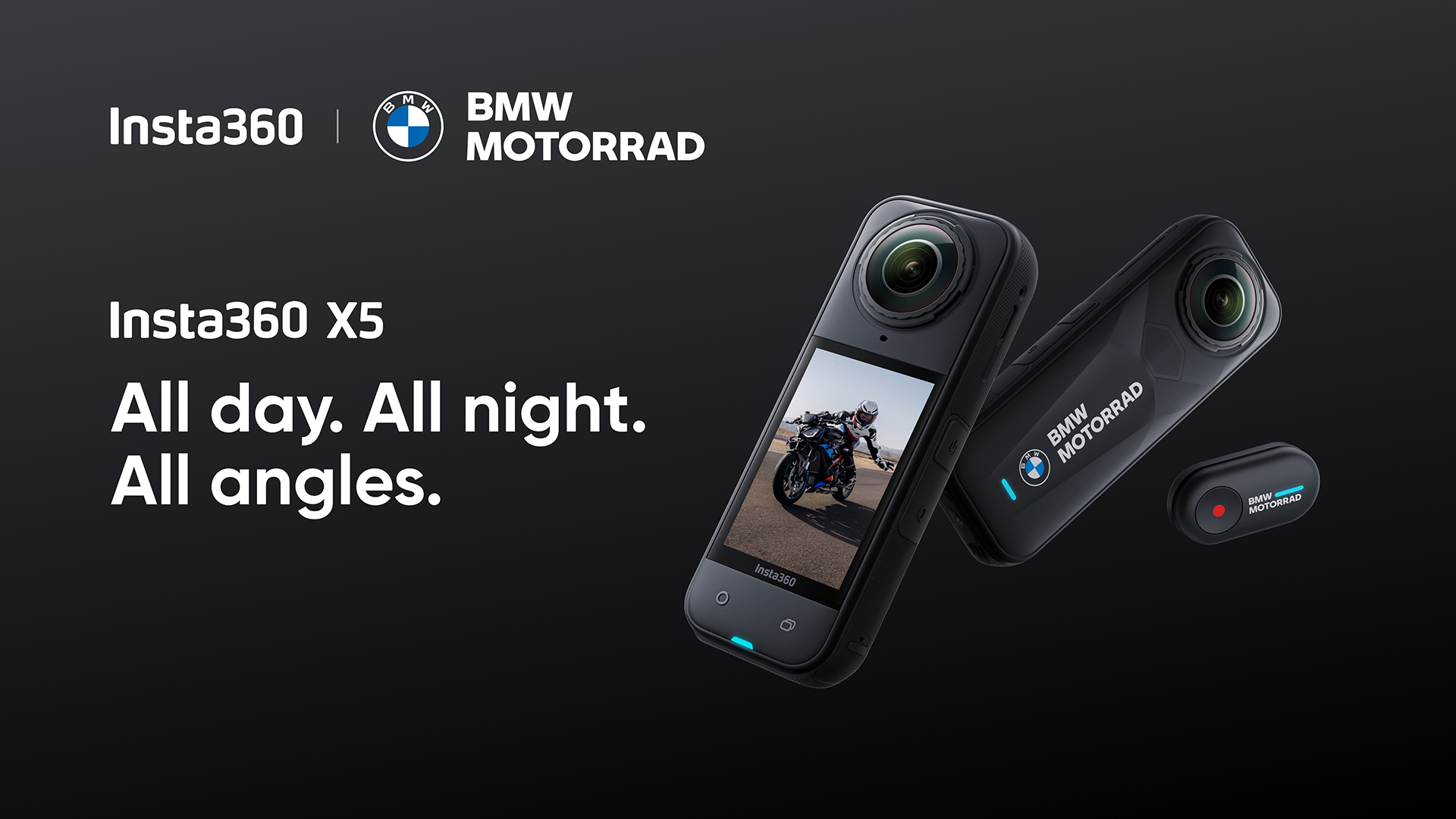 Insta360 X5  Motorrad 版 (新品近い) 最新360°カメラInsta360 X5に「BMW Motorrad」版が登場 - デジカメ Watch