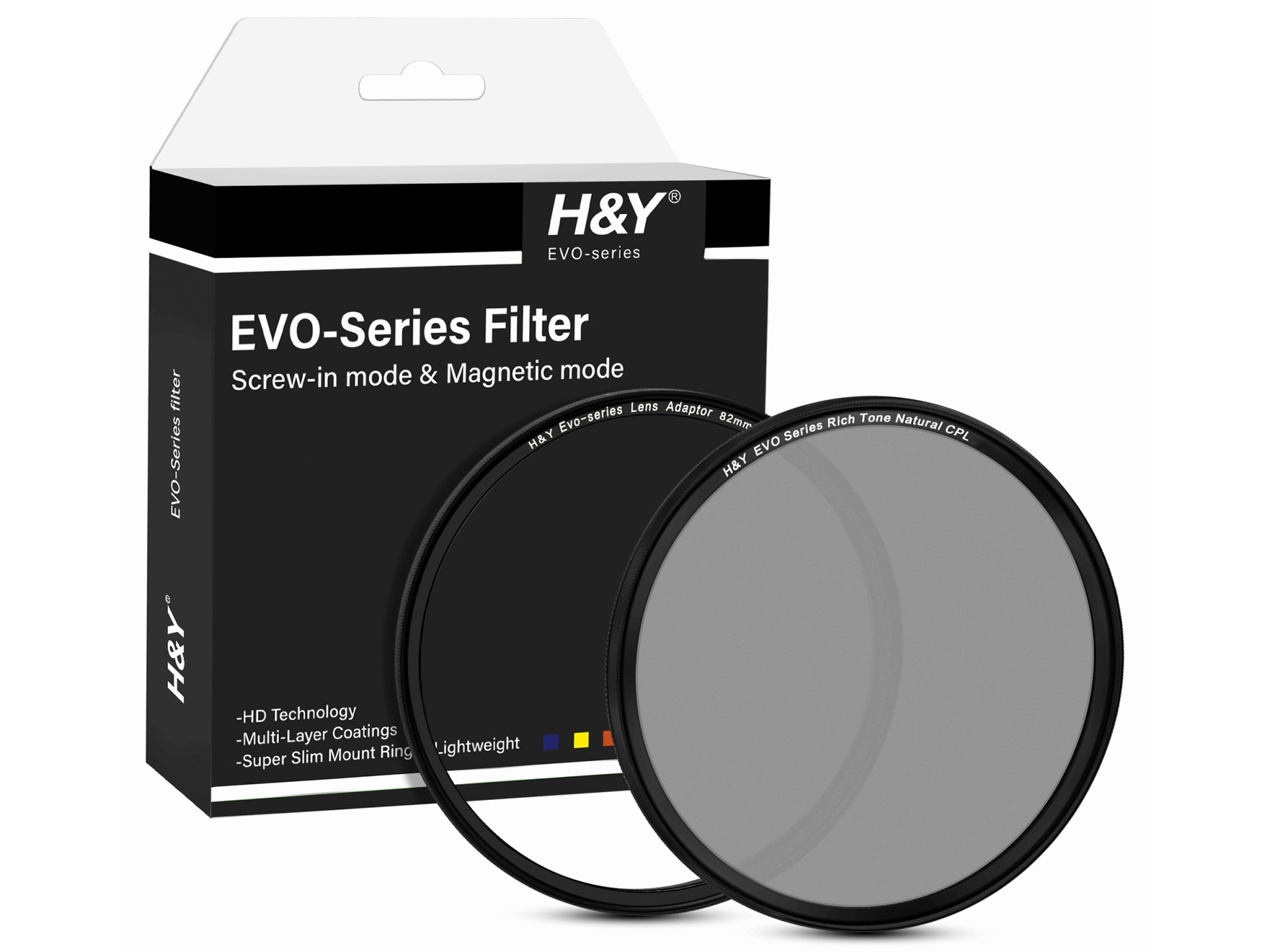 H&Y EVOシリーズのミスト効果付きCPLフィルターに95mm径が追加