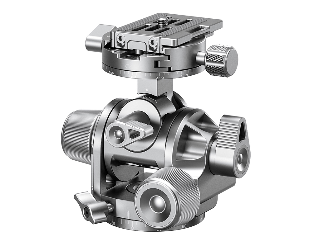 Leofotoのギア雲台「G4」に新色シルバー - デジカメ Watch