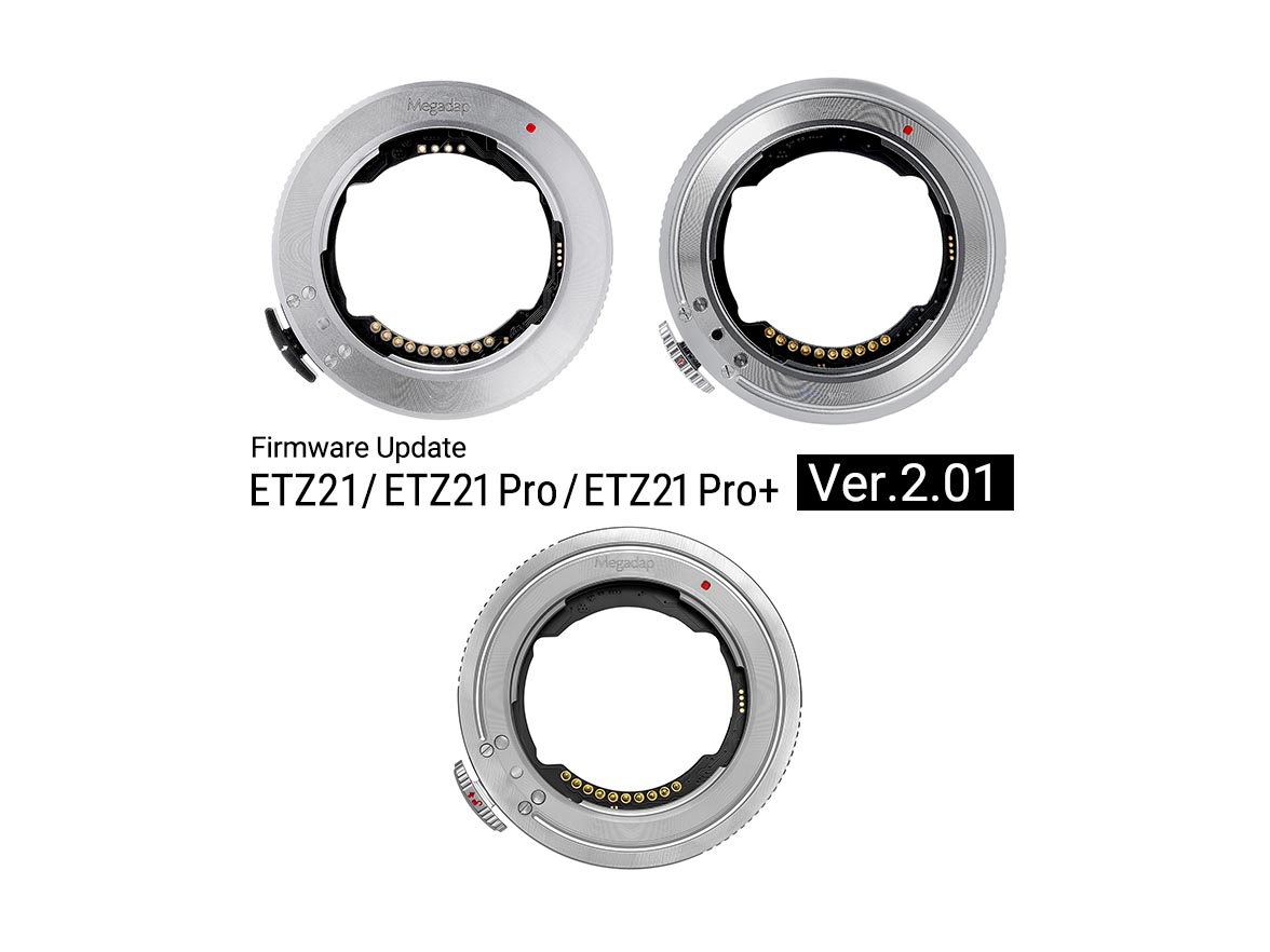 Megadap ETZ21 Pro マウントアダプター レンタル] Megadap ETZ21 電子マウントアダプター（レンズ側:E、ボディ