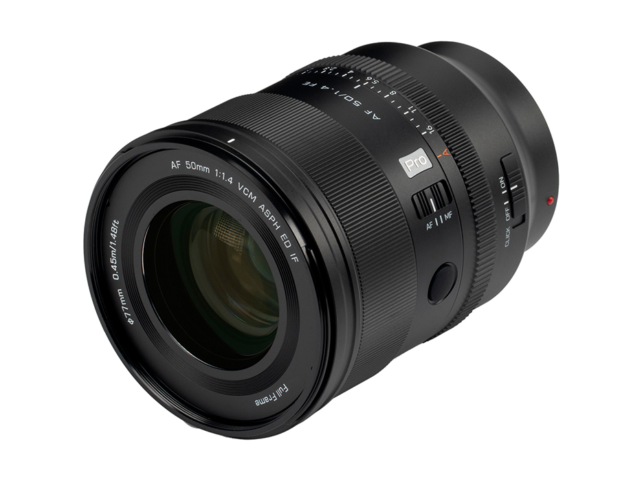 Viltroxから金属ボディのAF対応50mm F1.4レンズが登場 - デジカメ Watch