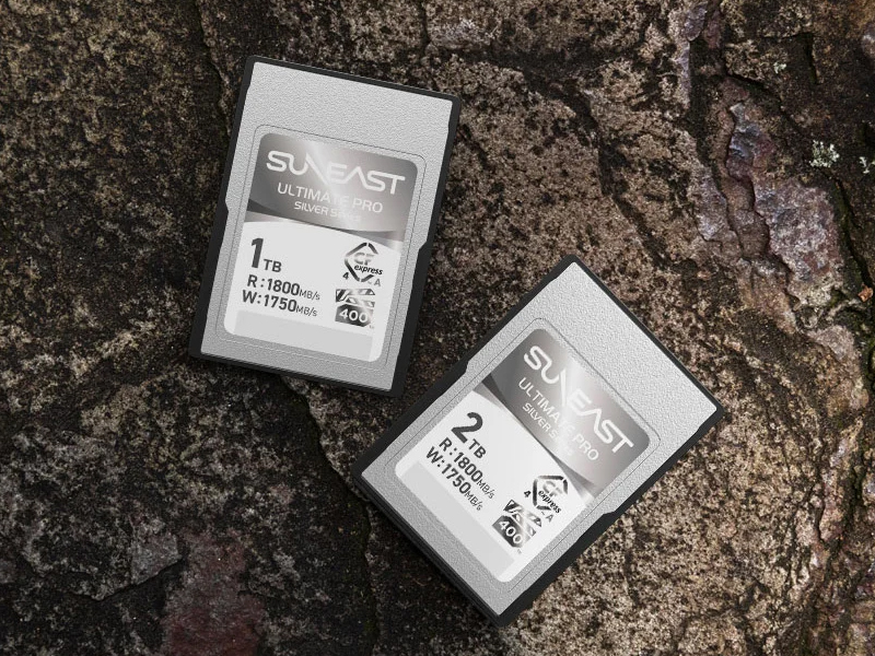 SUNEAST初のCFexpress 4.0カードが発表。VPG400対応のType B/A