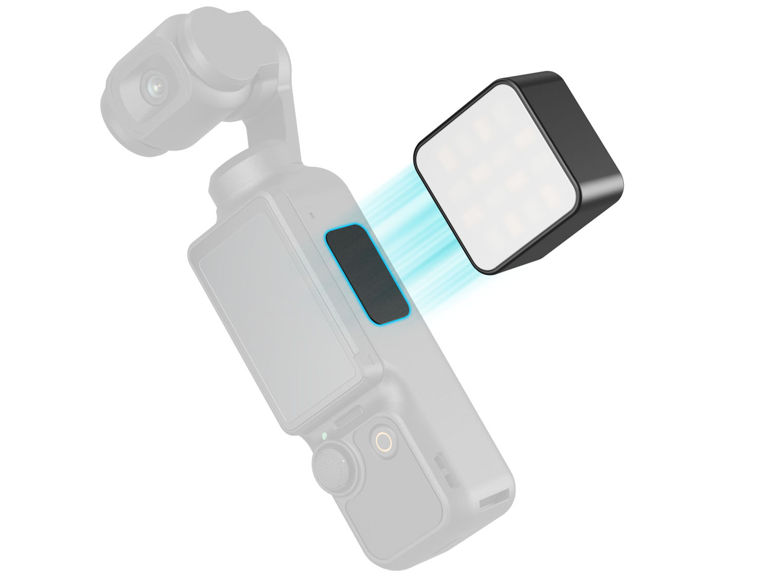 重さわずか26gのアクションカム向けLEDライト　