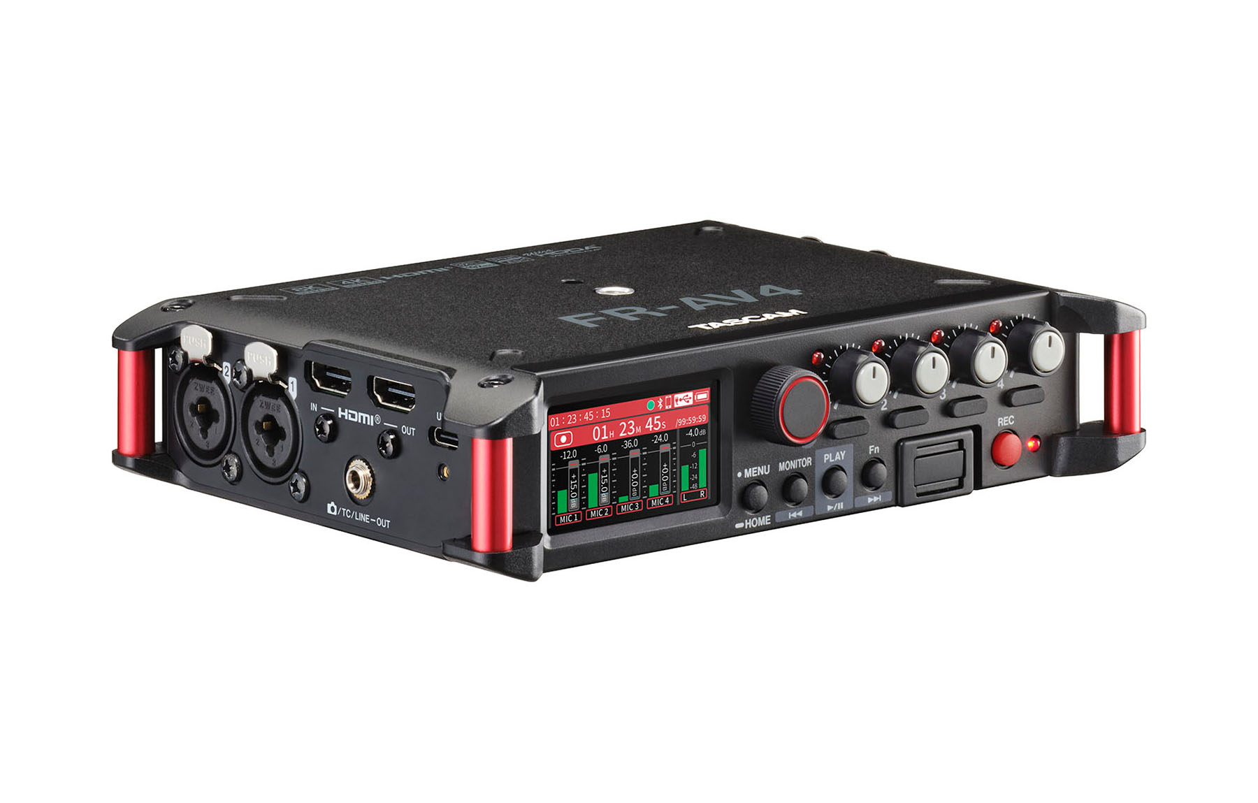 TASCAMの4chレコーダー「FR-AV4」にオートミキサー機能が追加