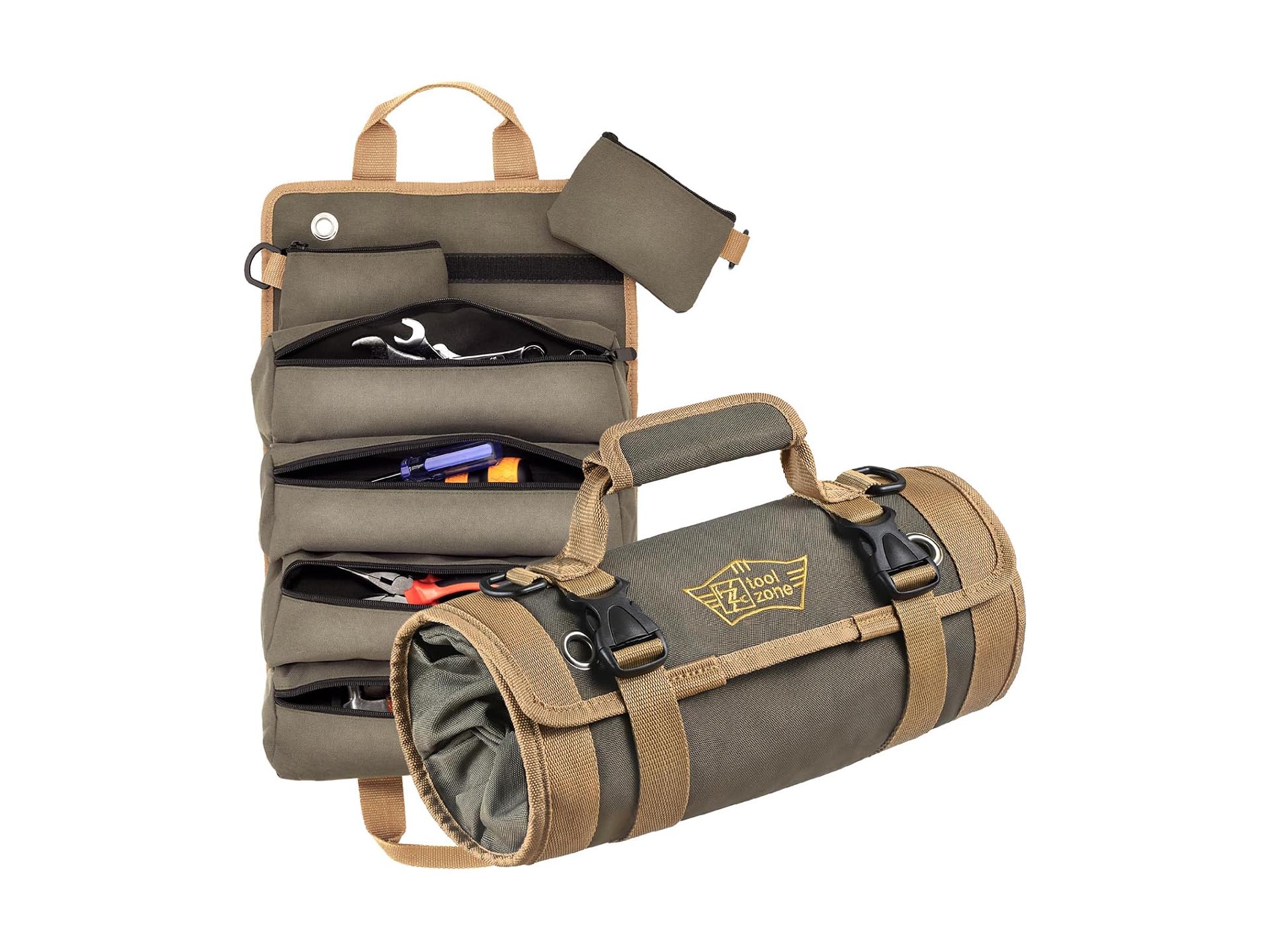 岡嶋和幸の「あとで買う」 1,700点目：サッと広げてクルッと丸められる工具バッグ - デジカメ Watch