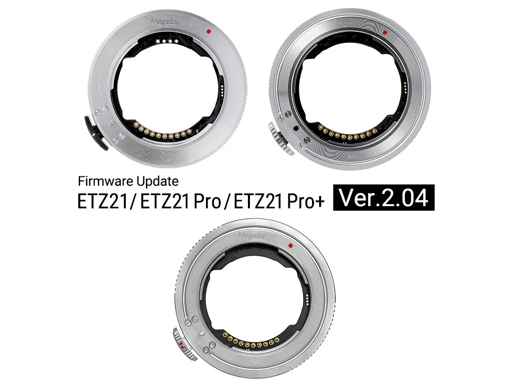 MegadapのソニーE→ニコンZマウントアダプターが更新 電子接点非搭載