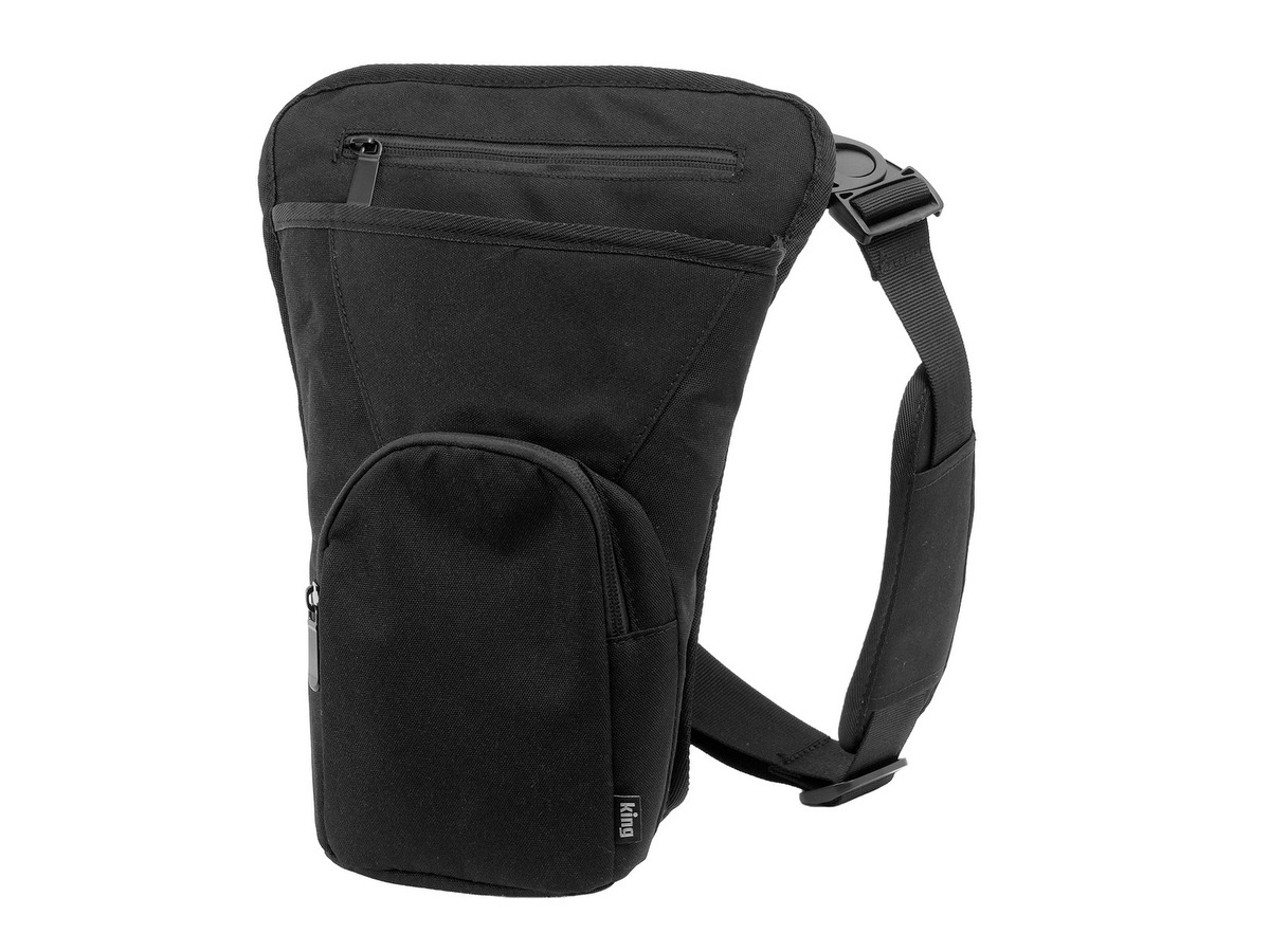 100-400mmクラスを肩掛けで携行できるレンズケース　