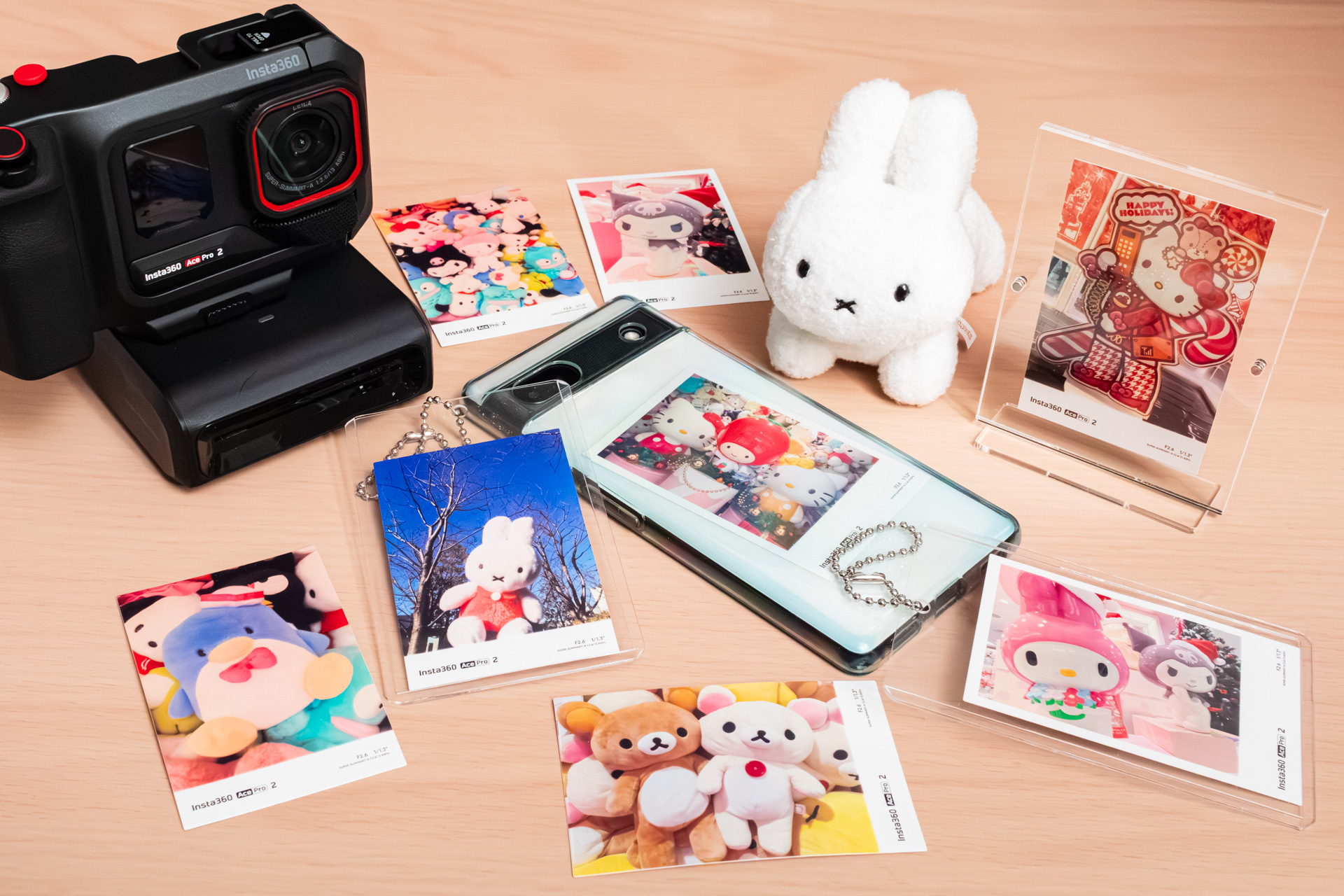 デジカメアイテム丼：アクションカムがインスタントカメラに変身。推し活にも！　「Insta360 Ace Pro 2 ポケットプリンター」