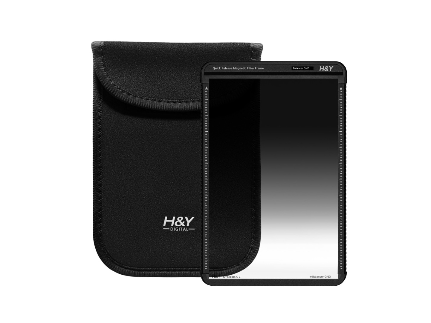 H&Y 100×150mmフィルターに薄めのBalancer GND　K-Series IIIホルダーでのマグネット着脱も