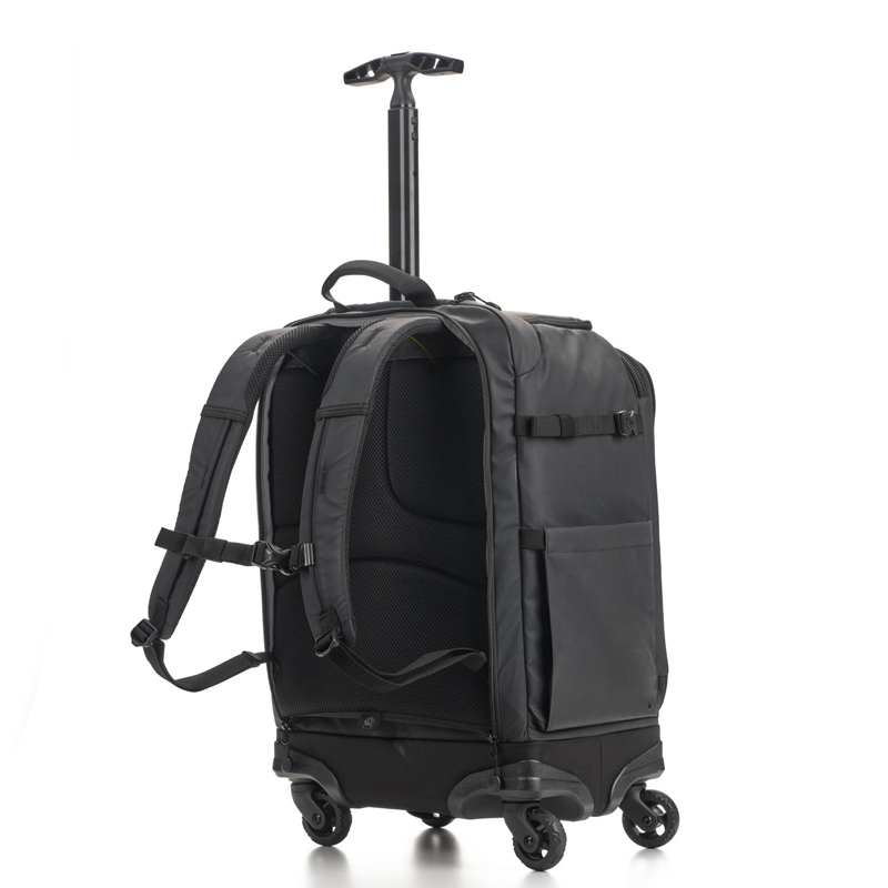 TENBAのローラー系カメラバッグ2モデル　がま口式の大型シネマカメラ向けも