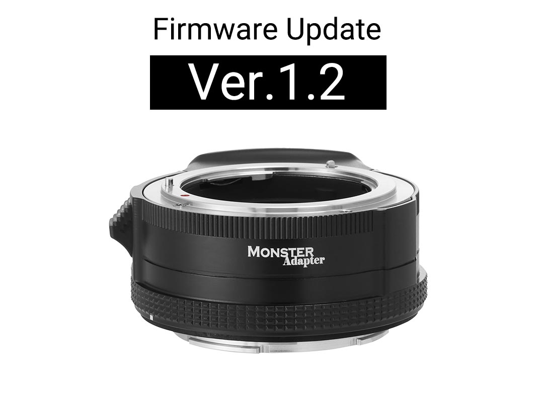 AFモーター内蔵のMonsterAdapter「LA-FZ1」がアップデート　絞り制御についての不具合解消など