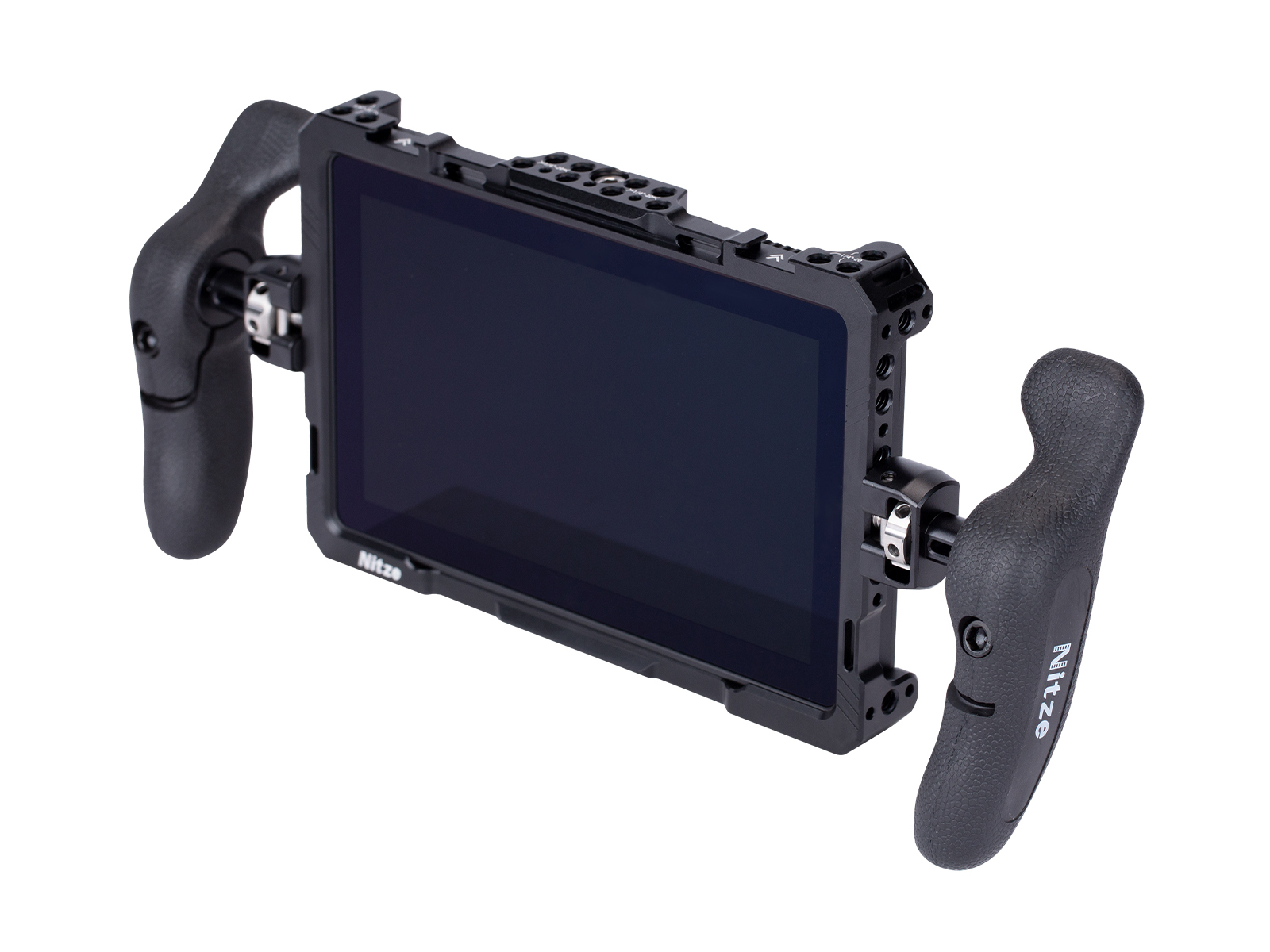 Oseeの映像制作モニターに各種アクセサリーが追加　Vマウントバッテリープレートやサイドハンドルなど