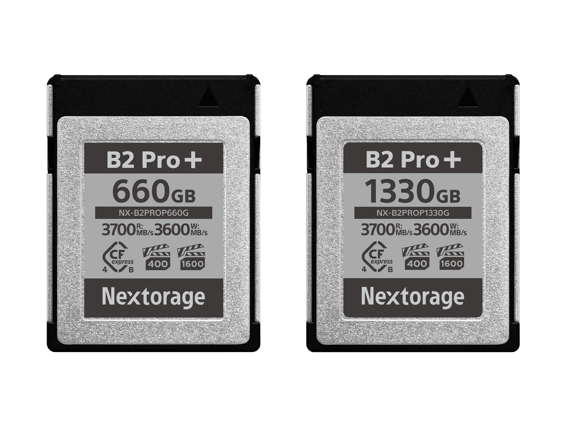 NextorageからVPG1600/VPG400両対応のCFexpress Type B「NX-B2PRO+