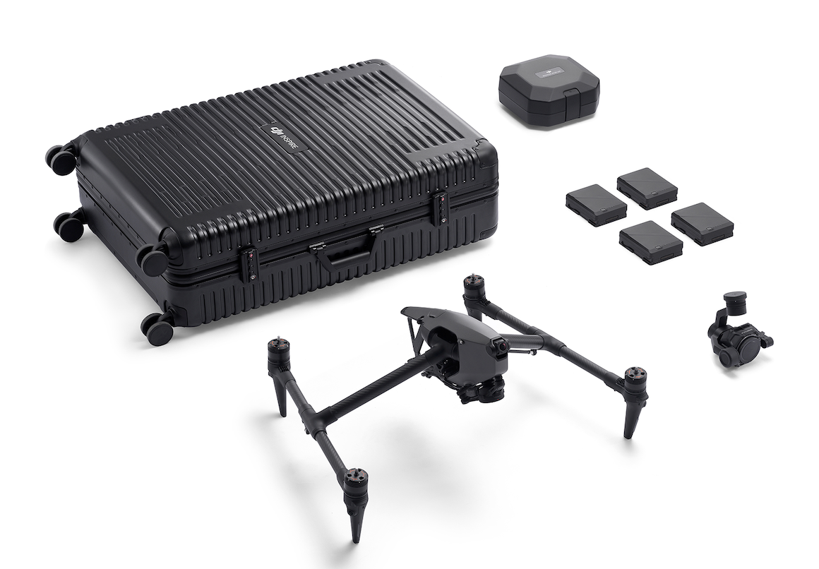 シネマドローン「DJI Inspire 3」に送信機など省略したベーシックパッケージ　