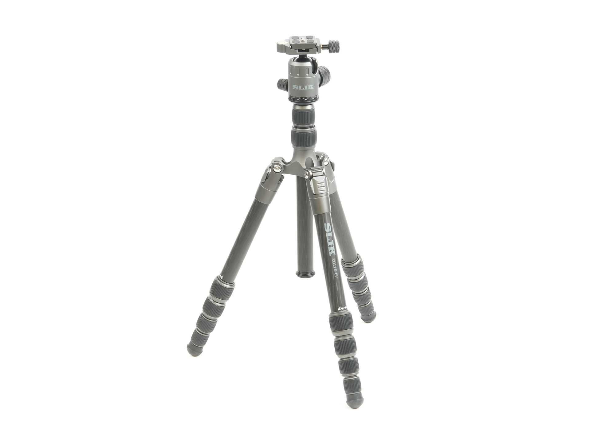 スリックから脚径25mmのトラベル三脚　耐荷重5kgの中型モデル　特別な自由雲台がセットに