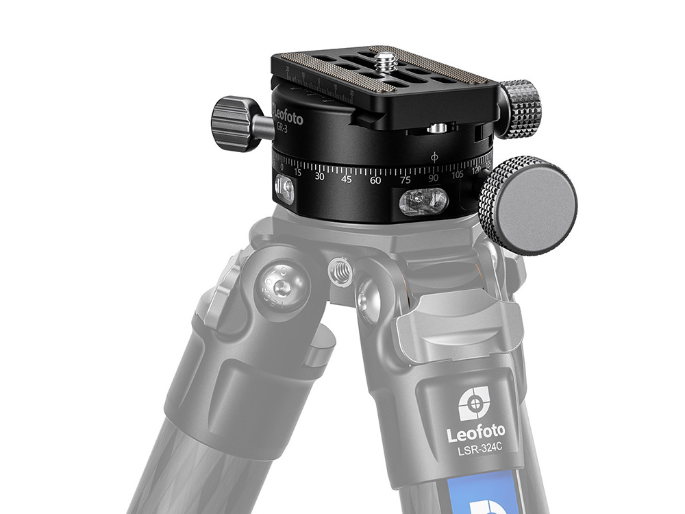 Leofotoの「微動パノラマ雲台」がリニューアル　ダイヤルを大型化
