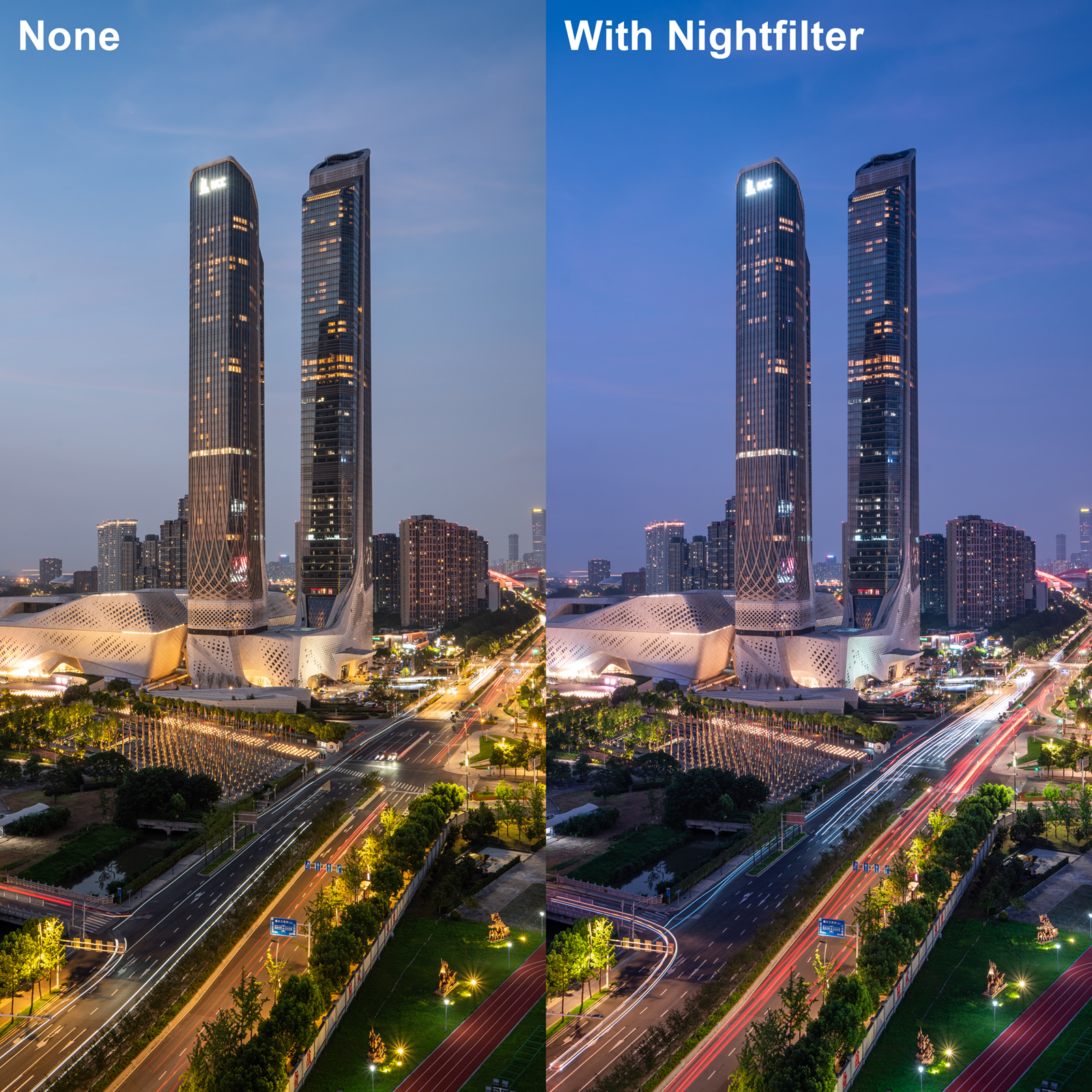 H&Y「EVO」の光害カットフィルターに72mm径が追加　夜景・星景の撮影に　ナトリウム灯の光を吸収