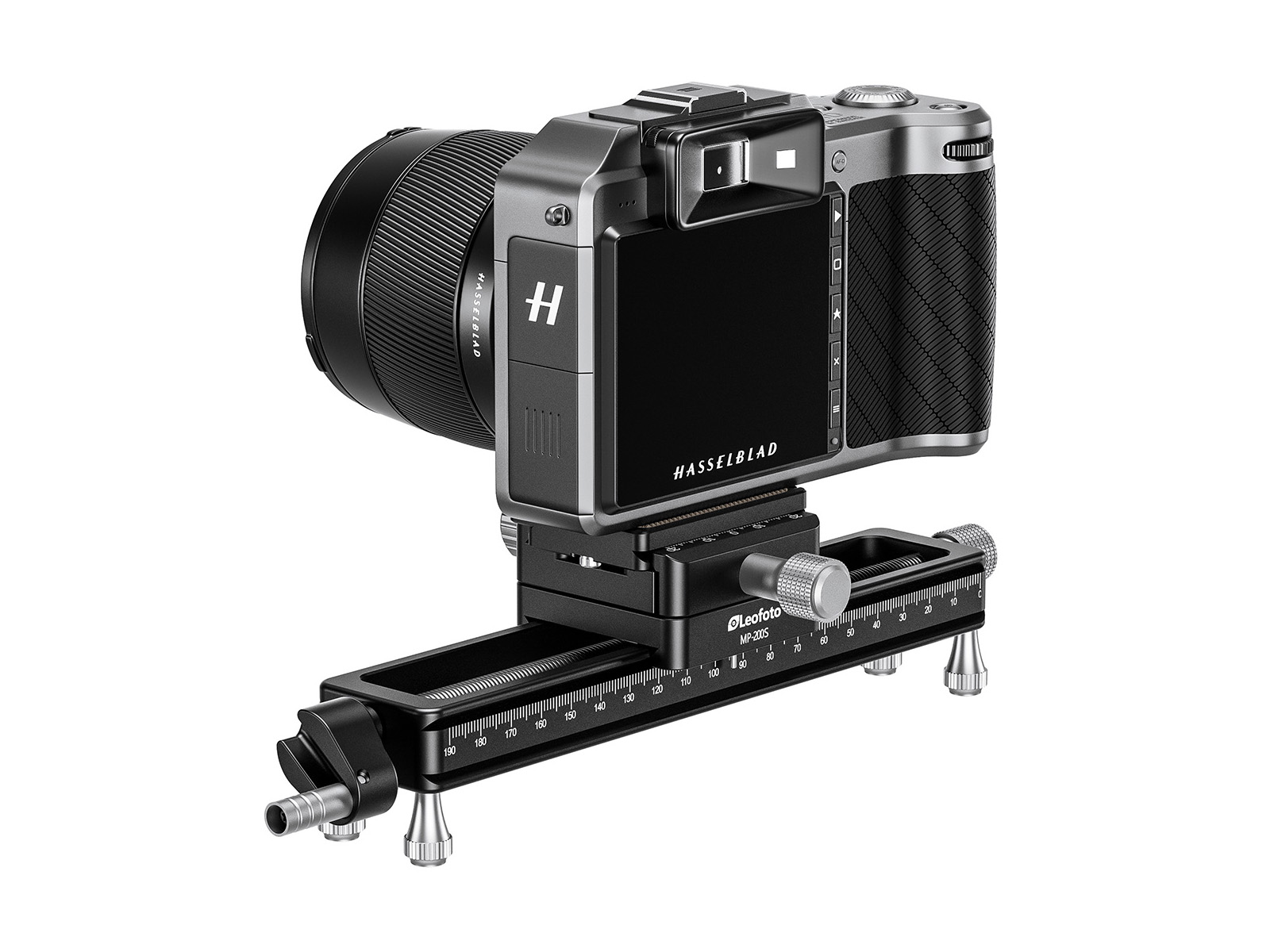 前後移動にロックを追加したマクロフォーカシングレール　単体での超ローアングル撮影も