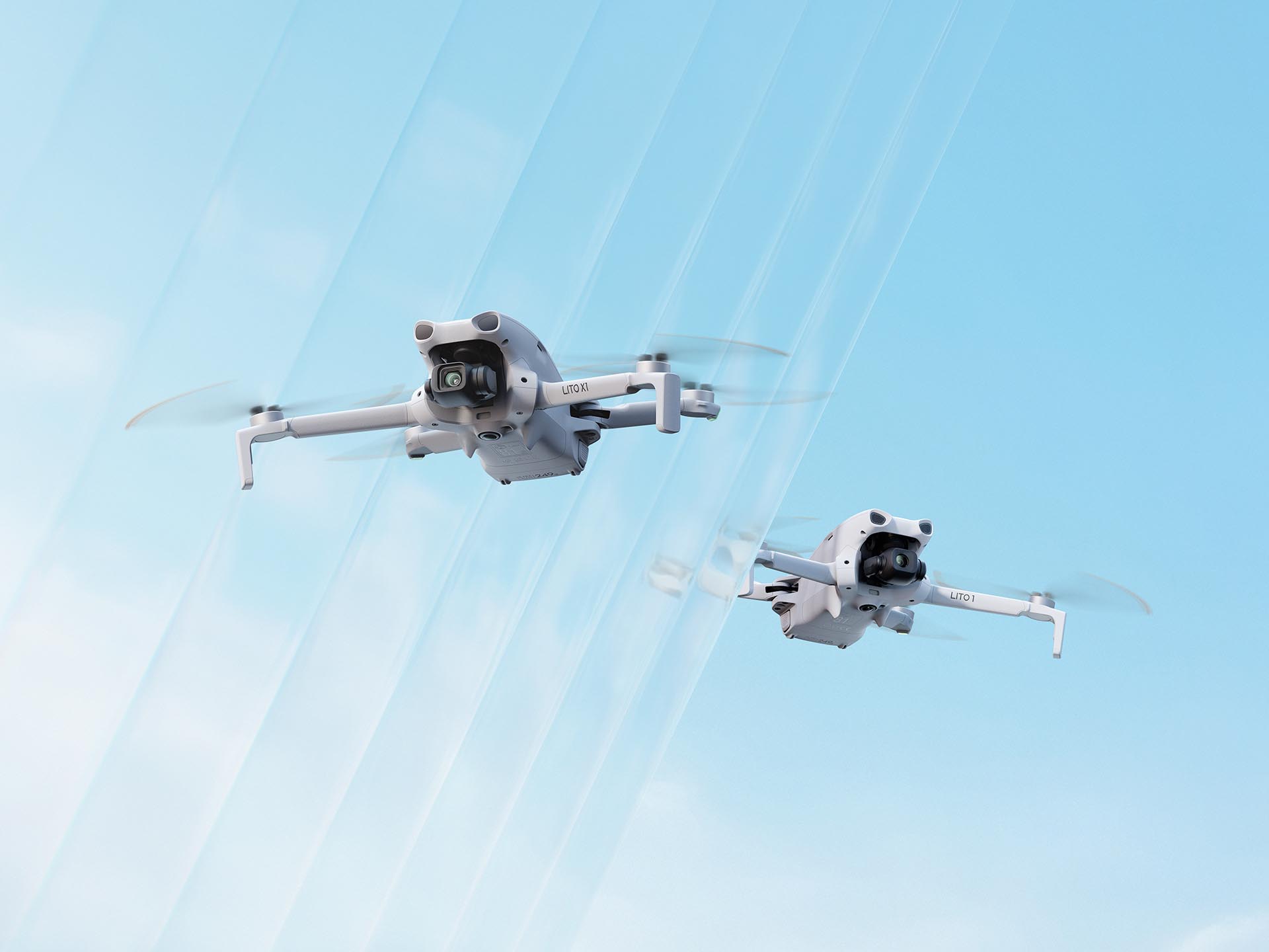 DJIの新カメラドローンシリーズ「Lito」 10bit D-Log M記録や前向きLiDARなど搭載