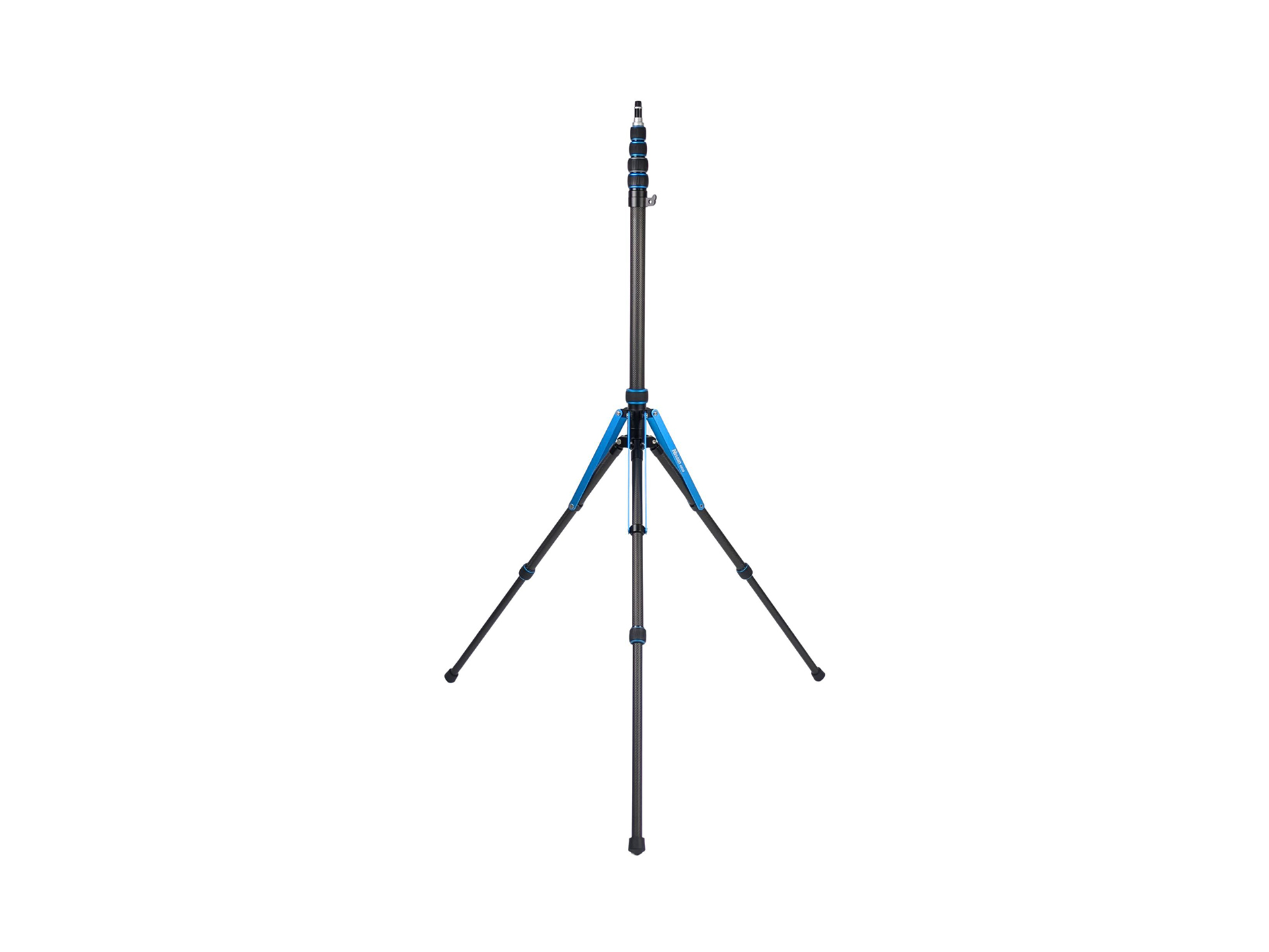 カーボン製「スーパーライトスタンド」に最上位モデル　2段伸縮や3段目の360°回転が可能に