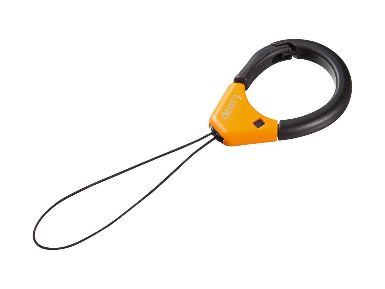 岡嶋和幸の「あとで買う」 1,803点目：カラビナ形状のフィンガーストラップ。カメラをきず付けない樹脂素材 - デジカメ Watch