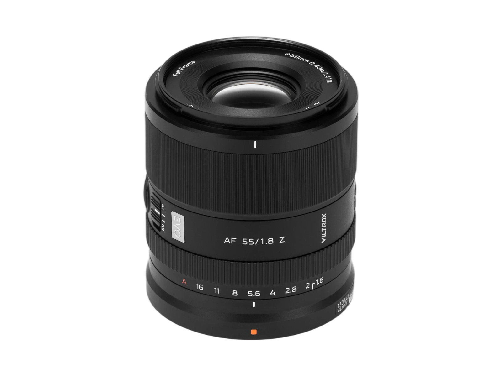 性能と価格バランスを最適化したフルサイズ対応レンズ「Viltrox AF 55mm F1.8 EVO」　