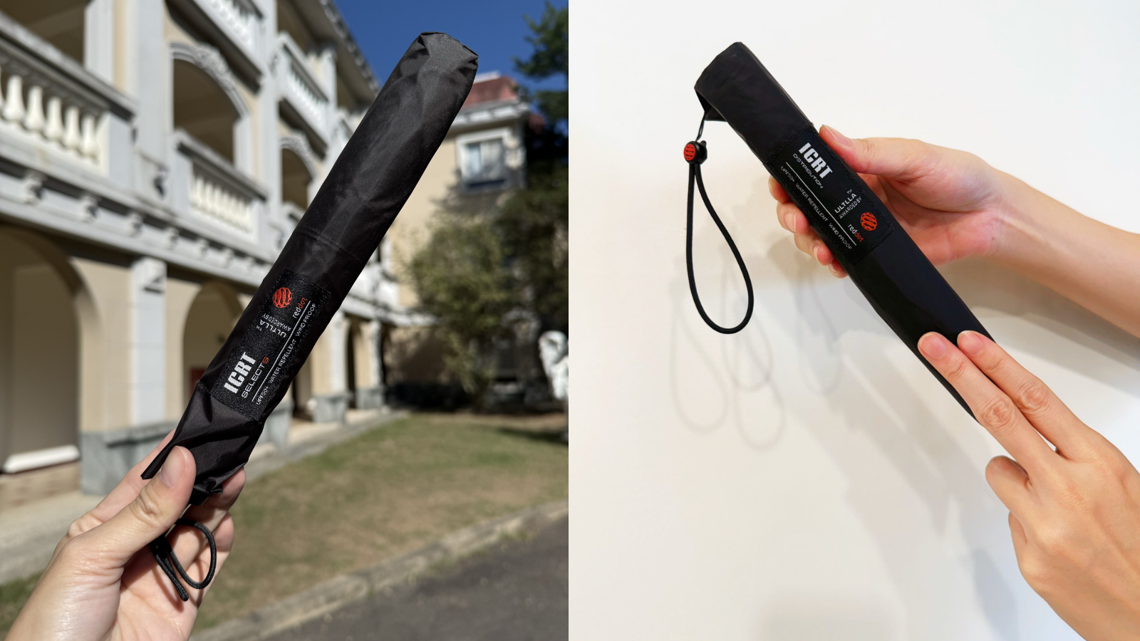 カメラバッグに常備できる110gの極細折りたたみ傘 - デジカメ Watch