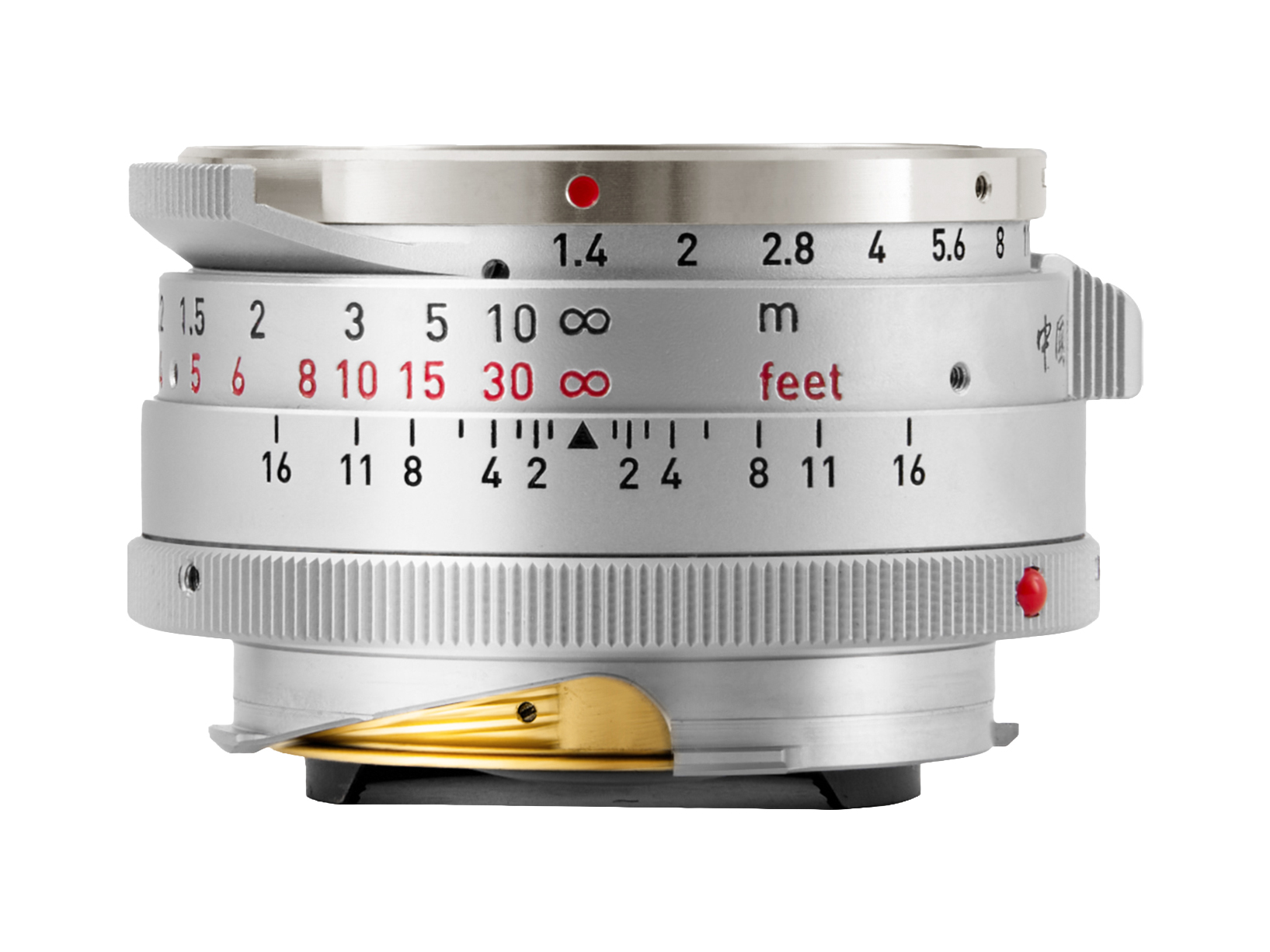 “初代スチールリム”をオマージュした真鍮鏡筒の35mmレンズ　