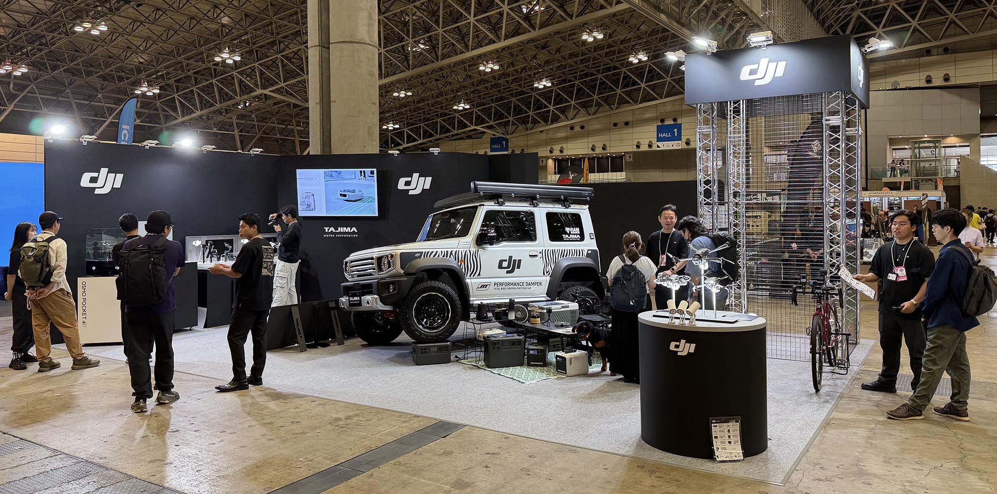 発表前の「Osmo Pocket 4P」が国内初展示 幕張メッセで開催中の「TOKYO OUTDOOR SHOW 2026」で