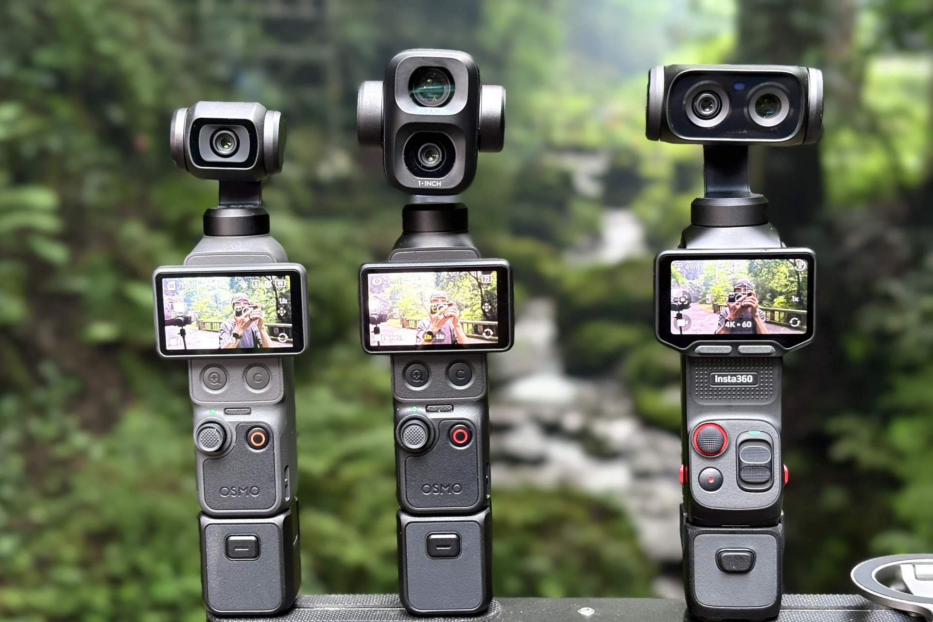 デジカメ動画Watch：【レビュー】今春発売の人気ジンバルカメラを比べる Insta360 Luna Ultra、Osmo Pocket 4P/4、それぞれの特徴は？