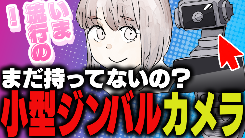 週刊アンケート:【質問】小型ジンバルカメラ持っている?