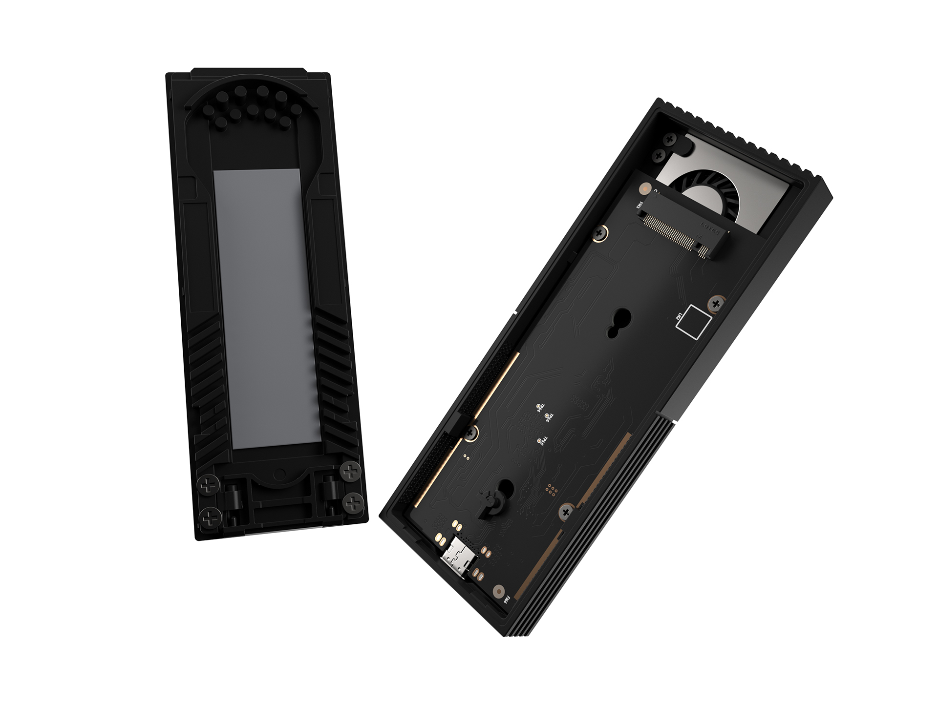 ASUSクリエイターブランド「ProArt」から高速M.2 SSDケース　USB4に対応　冷却ファンも搭載