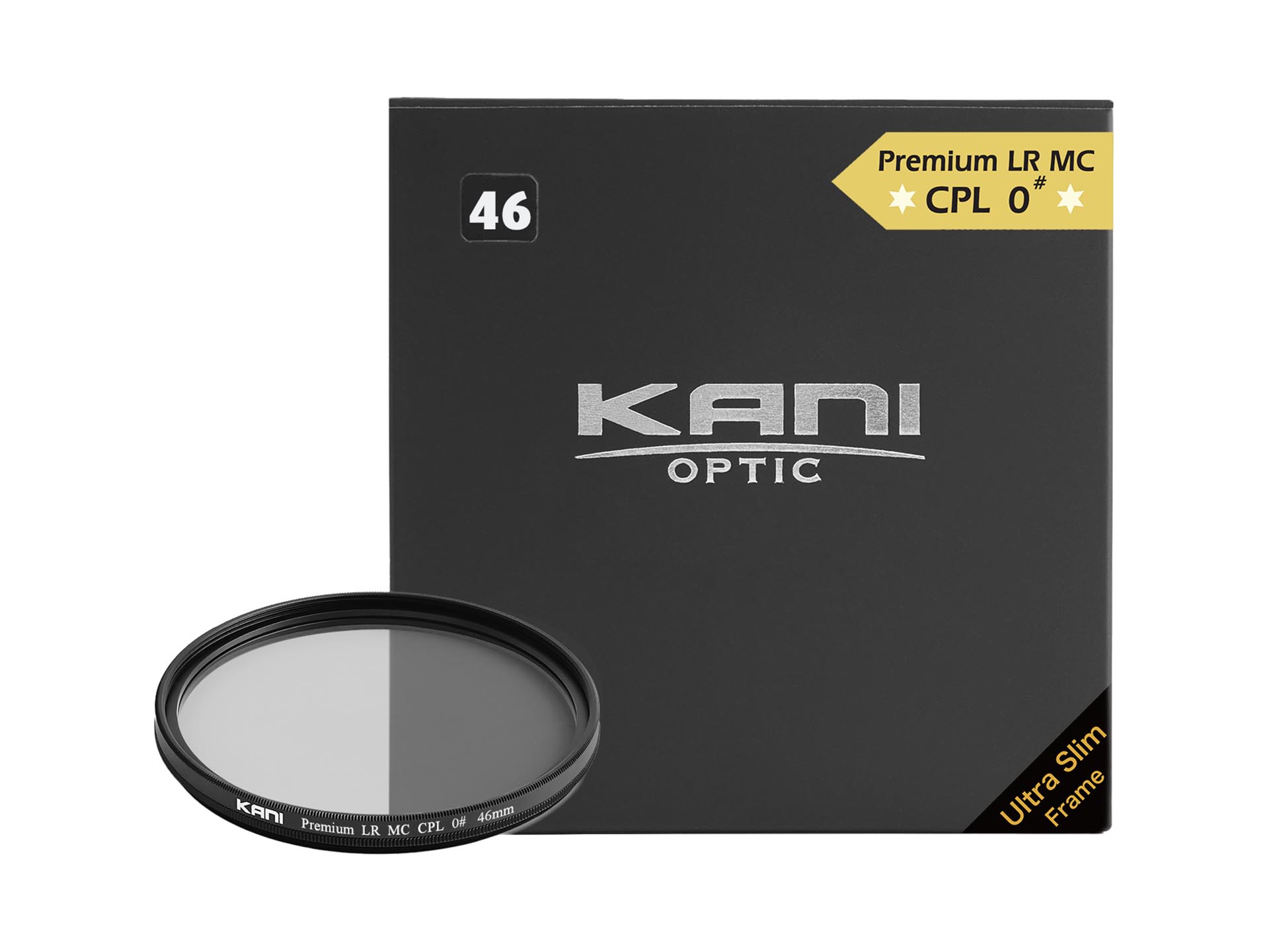KANI、薄枠仕様のCPLフィルターに「46mm」を追加　小径のオールドレンズなどに