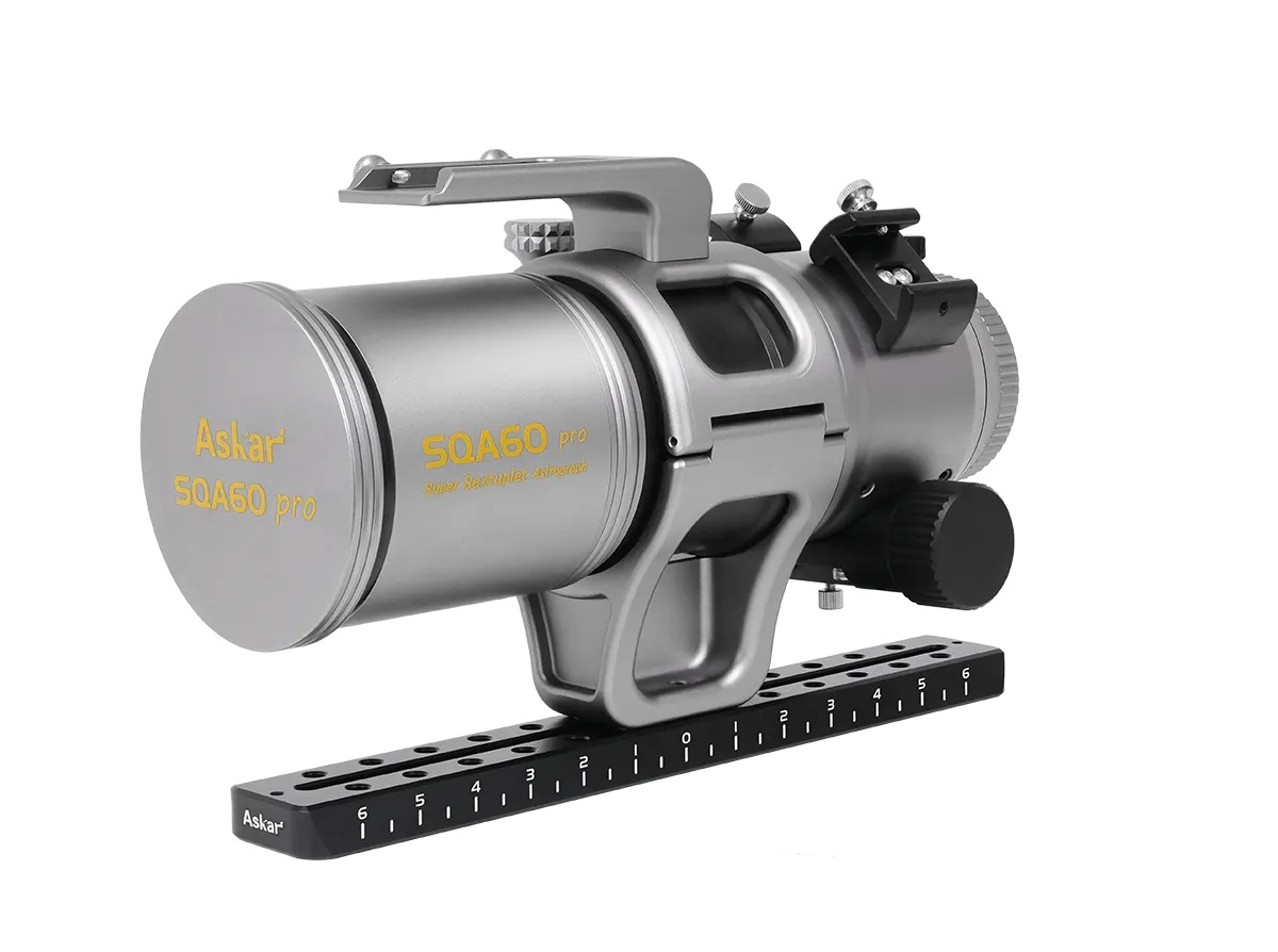 口径60mm・焦点距離276mmのフルサイズ対応アストログラフ　独自のエアスペース型ペッツバールAPO光学系を採用