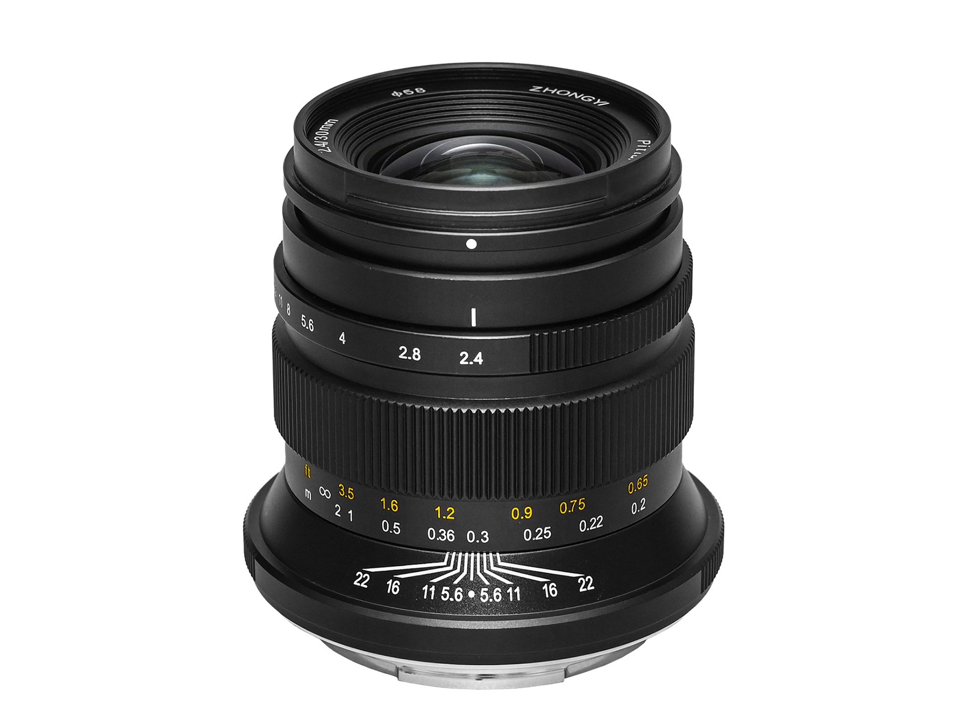 ラージフォーマットに対応した広角24mm相当の単焦点レンズ　富士フイルムG、Hasselblad Xに対応