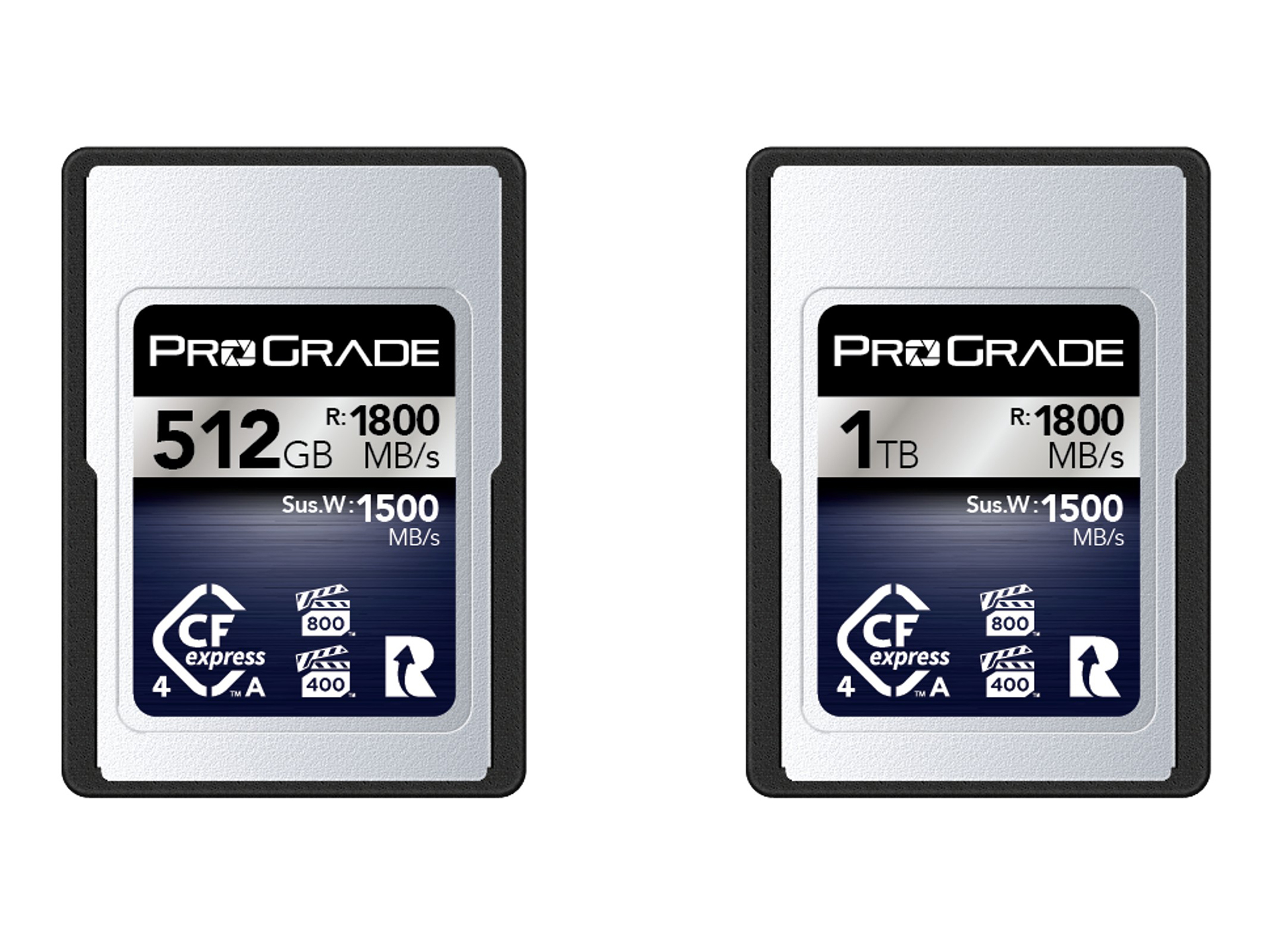 ProGrade Digitalの「CFexpress 4.0 Type A IRIDIUM」に512GB・1TBが追加　デュアルVPGに対応　ソニー製カメラのRAW内部収録などが可能に