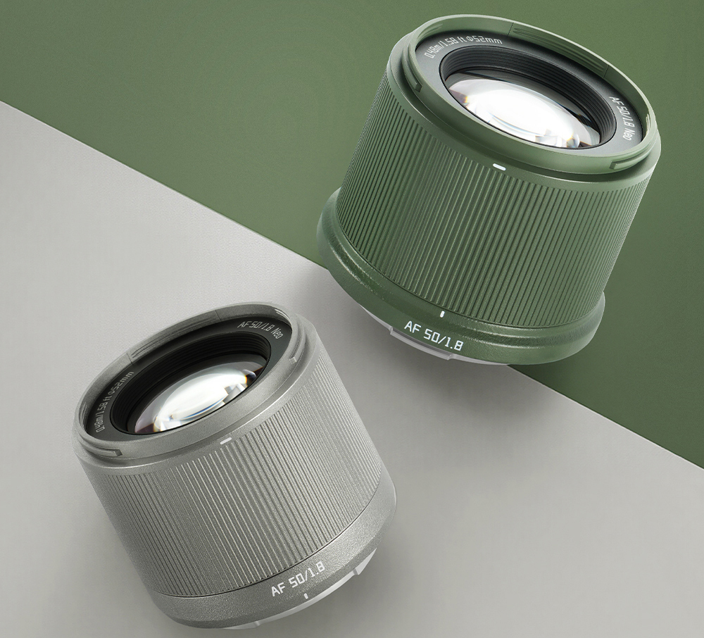 TTArtisanのAF50mmレンズに数量限定の「グリーン」「チタニウム」